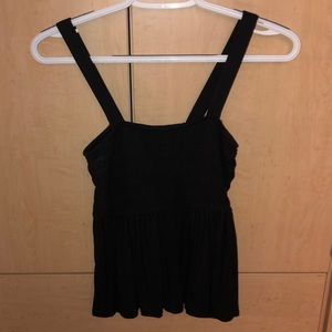 American Eagle Black flowy top